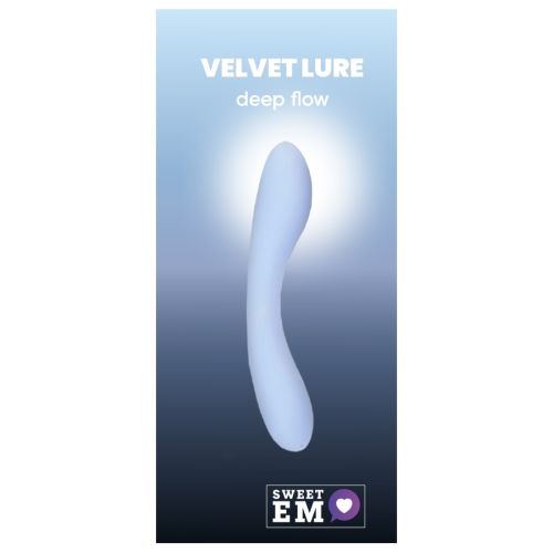 Вибратор для точки G голубой Sweet Em 