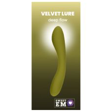 Вибратор для точки G зелёный Sweet Em 