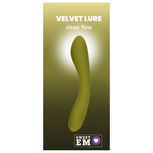 Вибратор для точки G зелёный Sweet Em 