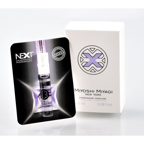 Духи с феромонами для женщин Miyoshi Miyagi Next "X" for Women, 2,4 ml