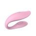 Смарт вибратор для пар розового цвета Erospace Sweet Play C-Type Vibrator App Control модель A7