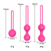Набор вагинальных шариков розового цвета Erospace Sweet Play Kegel Balls Set модель A12 3 штуки
