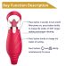 Вакуумный стимулятор з язычком Erospace Licking Tongue Suction Vibrator Sweet Play A18