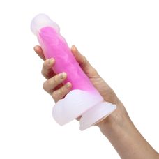 Фаллоимитатор 15,2/4 см на присоске розового цвета Glorious So Divine