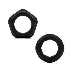 Набір з 2 ерекційних кілець So Divine чорного кольору
