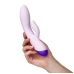 Гнучкий вібратор-кролик для точки джі і клітора SelfLove So Divine