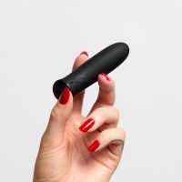 Віброкуль для стимуляції клітора чорний So Divine Wonder Bullet