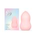 Мини-вибратор в форме бьюти спонжа пудрового цвета So Divine Beauty Vibe 