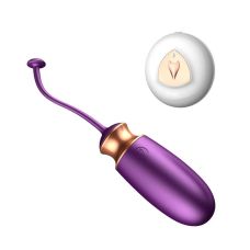 Виброяйцо ДУ с подогревом и пультом силиконовый BOSS