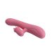 Вібратор для точки G та з відростком вінтелем для клітора з ротацією рожевого кольору Lybaile Elton