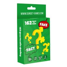 Гра для компаній 162 факту або фейку? 54 картки Sunset Games