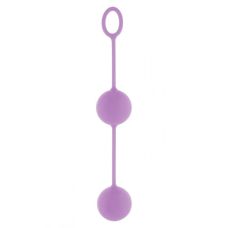 Вагинальные шарики силиконовые фиолетовые Toy Joy 