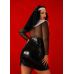 Костюм монашки для рольових ігор чорно білого кольору Devil Boutique розмір XL