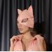 Маска кішки для рольових ігор вінілова рожевого кольору Devil Boutique Маска кішки для рольових ігор вінілова рожевого кольору Devil Boutique