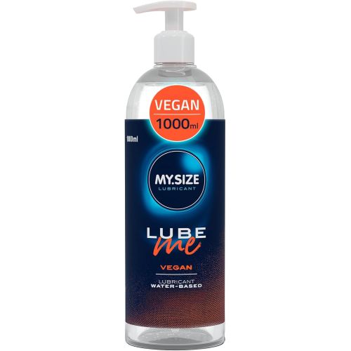 Веганский лубрикант в водной основе в форме геля My Size Lube Me Vegan 1000 мл Веганский лубрикант в водной основе в форме геля My Size Lube Me Vegan 1000 мл