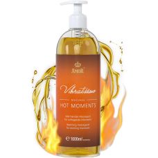 Олія для еротичного масажу з ефектом зігрівання Vibratissimo Hot Moments 1000 мл