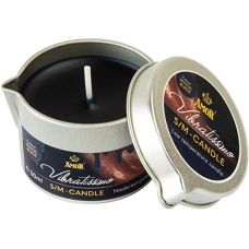 Массажная свеча темно синего цвета Amor Vibratissimo Crazy 50 мл