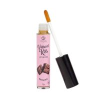 Блиск для губ з ефектом вібрації та смаком брауні Secret Play Vibrant Kiss Блиск для губ з ефектом вібрації та смаком брауні Secret Play Vibrant Kiss