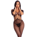 Бодистокинг с открытым доступом и спиной черного цвета Pink Lipstick Lingerie Amplify Crotchless Bodystocking размер Оne size Бодистокинг с открытым доступом и спиной черного цвета Pink Lipstick Lingerie Amplify Crotchless Bodystocking размер Оne size