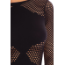Боді з відкритою спиною чорного кольору Pink Lipstick Lingerie розмір Оно size Боді з відкритою спиною чорного кольору Pink Lipstick Lingerie розмір Оно size