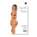 Боди открытый с открытым доступом бордового цвета Rene Rofe Lingerie Walk Away Crotchless Teddy Burgundy размеры S M
