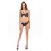 Комплект жіночої білизни чорного кольору Rene Rofe Lingerie 2pc Bra And Panty Set Black розміри S M