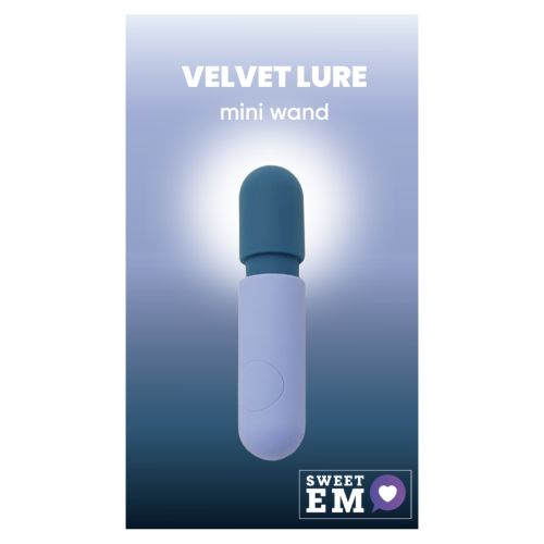 Мини-вибратор микрофон синий Sweet Em 10 режимов