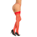 Чулки красного цвета Rene Rofe Lingerie Sheer Thigh Highs Red размер Оne size Чулки красного цвета Rene Rofe Lingerie Sheer Thigh Highs Red размер Оne size