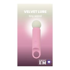Міні-вібратор-мікрофон рожевий Sweet Em 10 режимів