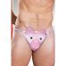 Стринги мужские со свинкой розовые Sunspice размер One Size 