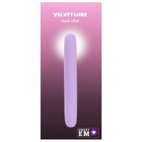 Двойной вагинальный вибратор нежно-фиолетовый Sweet Em DAISY 10 режимов 