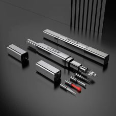 Колесо Вартенберга з 5 насадками БДСМ металеве сріблясте Lockink