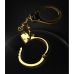 Наручники масивні БДСМ металеві позолочені Lockink