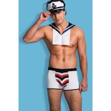 Костюм Моряка для эротических игр сине белый Sunspice размеры L/XL