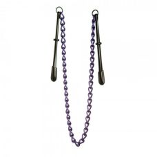 Зажимы на соски фиолетовые Nipple play