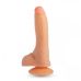 Реалістичний вібромасажер на присоску c ротацією тілесного кольору TOP-NO Swing Guy