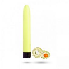 Набор Sex Toys Классический Вибромассажер + Эрекционное Кольцо Желтый