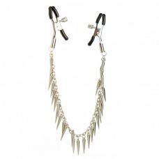 Зажимы на соски с шипами Long Chain