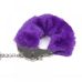 Наручники металеві Roomfun з товстим фіолетовим хутром FURRY CuffS Наручники металеві Roomfun з товстим фіолетовим хутром FURRY CuffS