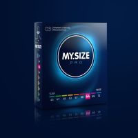 Презервативи ультратонкі з силіконовим мастилом My Size Pro 64 3 штуки