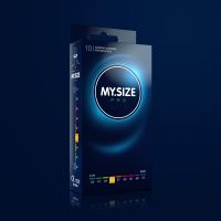 Презервативи ультратонкі з силіконовим мастилом My Size Pro 53 10 штук