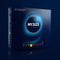 Презервативы ультратонкие с силиконовой смазкой My Size Pro 53 36 штук