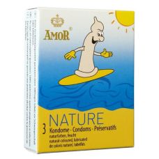 Презервативи з натурального латексного матеріалу Amor Nature 3 штуки