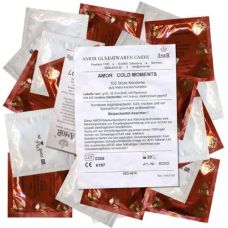 Презервативи з охолоджуючим та пролонгуючим ефектом Amor Cold Moments 100 штук