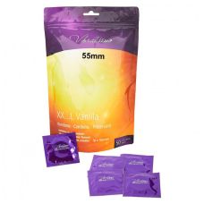 Презервативы с ароматом ванили Vibratissimo XX ... L Vanilla ширина 55 мм 50 штук