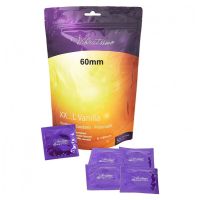 Презервативы с ароматом ванили Vibratissimo XX ... L ширина 60 мм в упаковке 50 штук