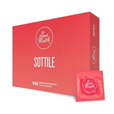 Ультратонкий презерватив прозрачного цвета Love Match Sottile 1 штука