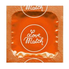 Презерватив увеличенной ширины из латекса прозрачного цвета Love Match 1 штука