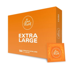 Презерватив увеличенной ширины  57 мм из латекса прозрачного цвета Love Match 1 штука