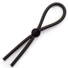 Петля для підтримки ерекції пеніса Super Cock Ring silikon Black, art 840542